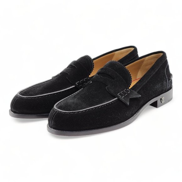 Christian Louboutin Other - Christian Louboutin Penny Suede Loafers